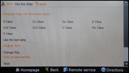 Clés de programme de Digimaster III pour des modèles de benz et de soutien de Mercedes